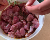 Foto del paso 3 de la receta: Tacos de pavo con soja y cítricos