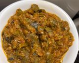 A picture of step 3 of Masala sponge gourd.