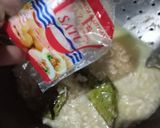 Foto langkah ke 4 dari resep Lemper bakar Ayam Opor.