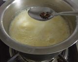 A picture of step 4 of Badam shake.