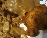 A picture of step 9 of Porkchops, Gravy, with Cashew Pork Dressing.