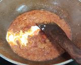 A picture of step 11 of Palak Methi Matar.