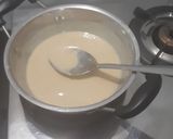 A picture of step 6 of Carmel chocolate fudge.