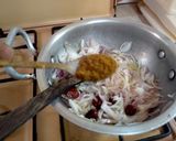 A picture of step 7 of Pumpkin Stew.