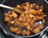 Une image de l'étape 6 de Compote de coings à la grenade.