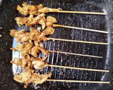 Foto langkah ke 3 dari resep Sate Jamur Bumbu Kacang.