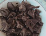 A picture of step 6 of Two tone cookies with chocolate filled inside.