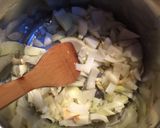 Une image de l'étape 3 de Risotto au chorizo et bacon.