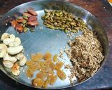 A picture of step 3 of Healthy Tasty High Protein Sattu Ladoo.