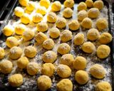 Foto del paso 1 de la receta: Ñoquis de papa rellenos 😋