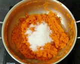 A picture of step 4 of Gajar ka Halwa.