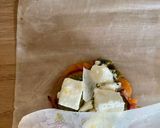 Une image de l'étape 7 de Samoussas patate douce, pesto basilic pistache, feta, lardons et oignons.