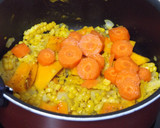 Foto del paso 3 de la receta: Sopa crema de choclos, zanahorias y calabaza