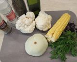 Фото кроку 1 до Овощной гарнир за 7 минут.