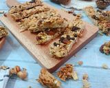 Hình bước làm 2 của món Granola Bars Chocolate - Món ăn tập gym