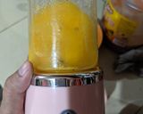 Gambar langkah 2 resipi Mangga Sagu Berkrim.