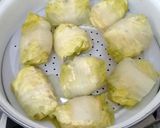 Foto langkah ke 4 dari resep Tahu Tempe Telur Gulung Saos Bakso.