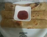 Chicken roll paratha recipe step 5 photo