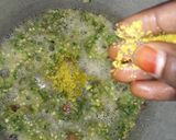 A picture of step 4 of Eba, Okro Soup & Stew.