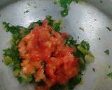 A picture of step 4 of Mung sprout and methi pulao.