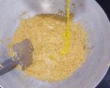 A picture of step 4 of Besan Halwa.