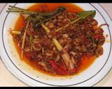 Foto langkah ke 10 dari resep Sambal Cumi Pedas Bumbu Rempah.