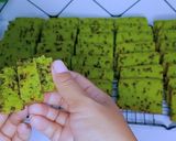 Foto langkah ke 8 dari resep Bolu mentega pandan messes / butter cake.