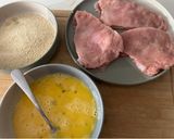 Foto del paso 4 de la receta: Cachopo de Pechuga de Pavo, con Pimiento del Piquillo y Queso Azul