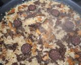 Foto del paso 6 de la receta: Arroz con butifarra negra y níscalos (rovellons)