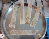 A picture of step 3 of Spring rolls.