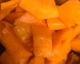 A picture of step 2 of Pawpaw smoothie.