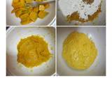 Mantou pumpkin stuffed buns recipe step 2 photo