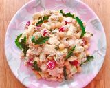 Hình bước làm 6 của món 🌱 Salad Đậu Gà & Trái Cây Thuần Chay (Vegan)