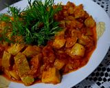 صورة لخطوة 4 من وصفة مفركة الكوسا مع البندورة