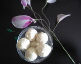A picture of step 6 of Ferrero Snow Balls.