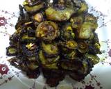 Karela baingan fry recipe step 5 photo