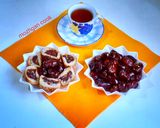 عکس مرحله 1 از دستور قرابیه خرما و گردو 😍😋