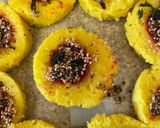 A picture of step 9 of Nargis dhokla.
