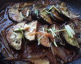 Foto del paso 6 de la receta: Berenjenas🍆 en salsa de cebollas🌶 picante🤔