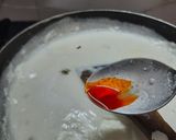 A picture of step 6 of Badam milk.