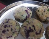 A picture of step 5 of Multi dal cabbage and mint grill Rice tikki bites.