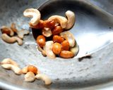 A picture of step 1 of Semolina kheer/ Rava payasam.