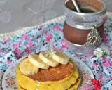 Foto del paso 3 de la receta: Pancakes de banana y harina de arroz🥞