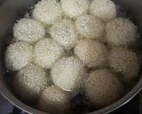 Foto langkah ke 5 dari resep Onde Onde Wijen Isi Kacang Hijau.