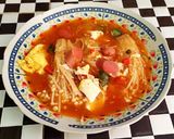 Foto langkah ke 4 dari resep Jamur Enoki Masak Pedas.