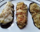 Foto del paso 10 de la receta: Berenjenas🍆 con cebolla🌰 caramelizada y pollo🍗!!!