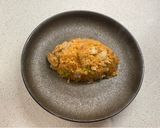 A picture of step 7 of Omurice (Japanese omelette rice).