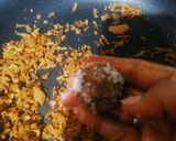 A picture of step 5 of Sugar free Coconut Ladoo.