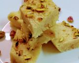 A picture of step 8 of Kora paker Sondesh.