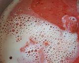 A picture of step 3 of Strawberry banana smoothie.